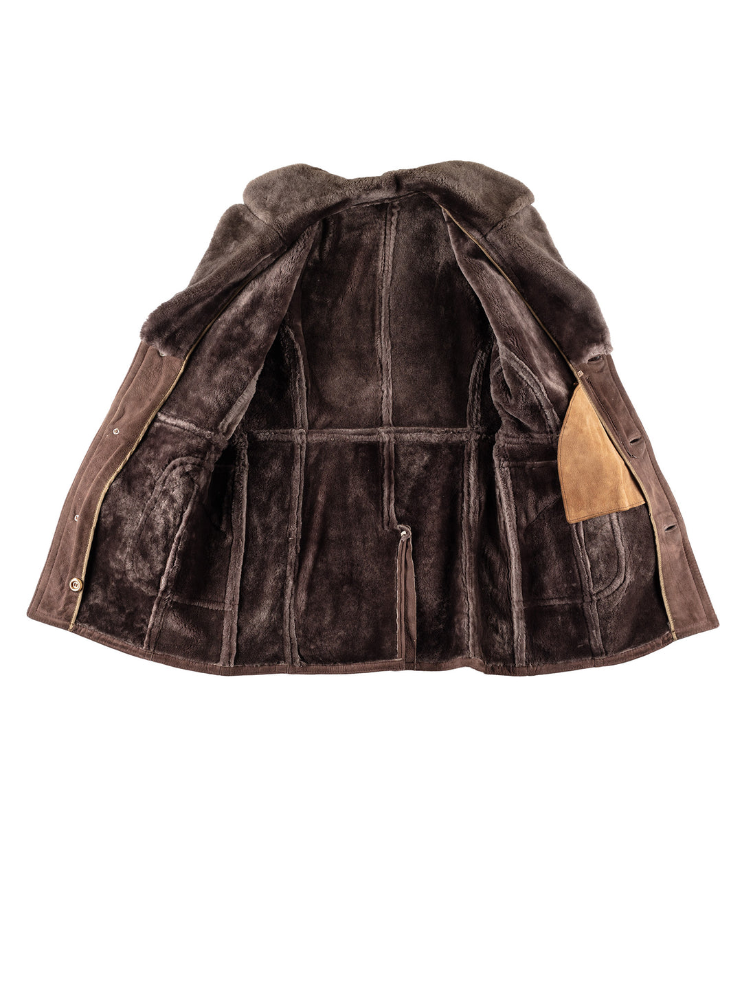 Vintage 80's Men Sheepskin Coat in VN711