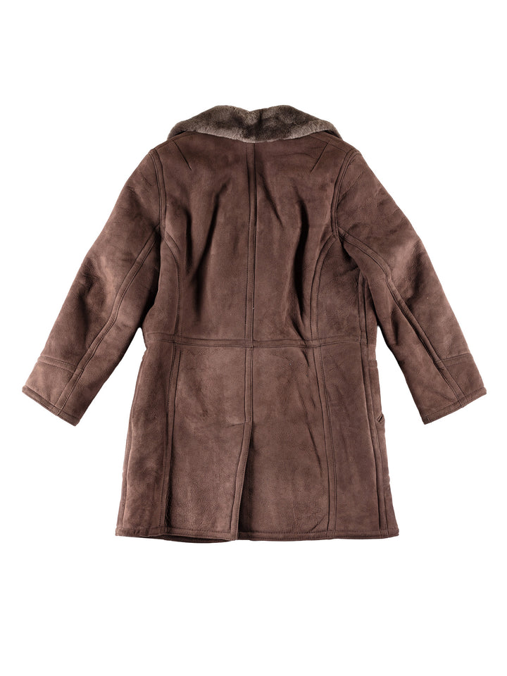 Vintage 80's Men Sheepskin Coat in VN711