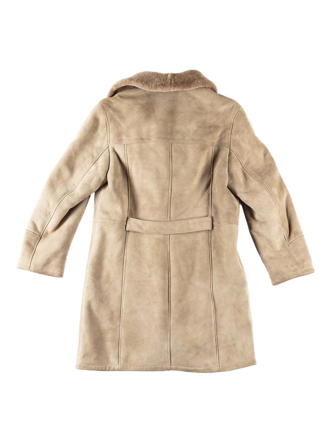 Vintage 70's Men Sheepskin Coat in BeigeVN308