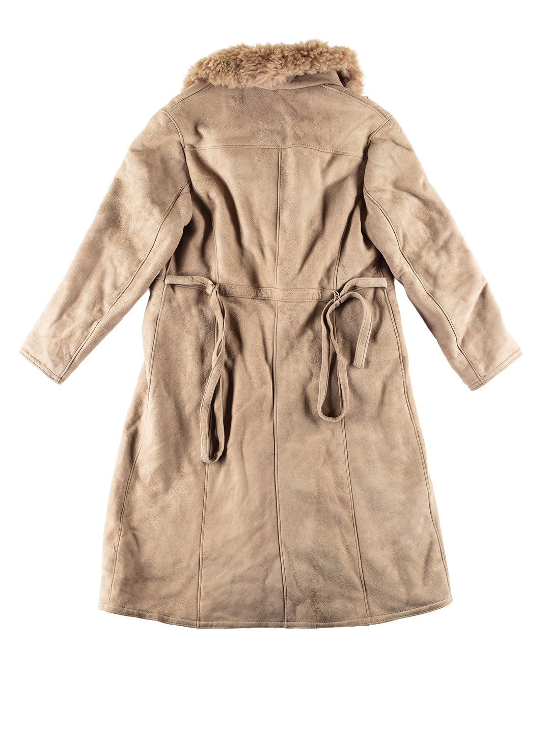 Vintage 80's Women Sheepskin Coat in MN811