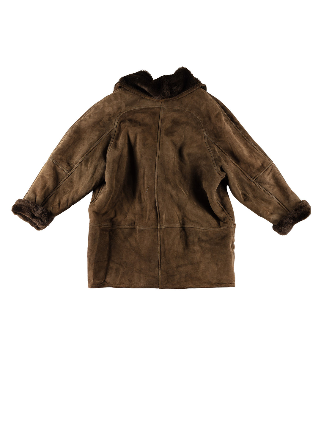 Vintage 80's Women Sheepskin Coat in MN751