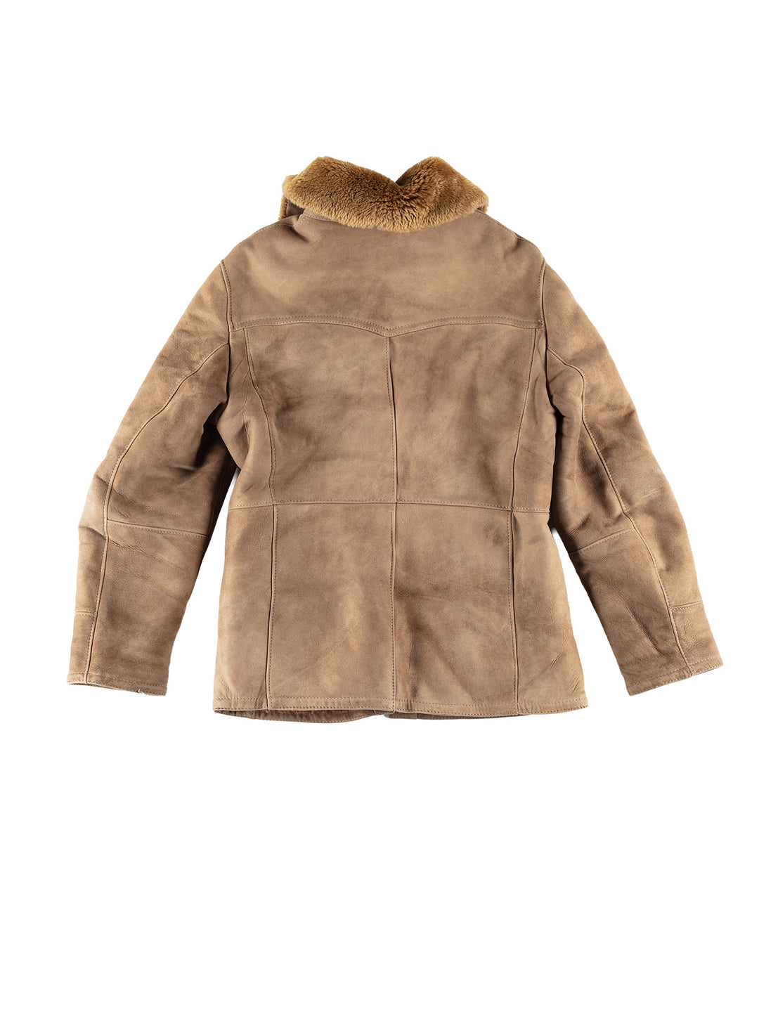 Vintage 70's Men Sheepskin Jacket in BeigeVN740