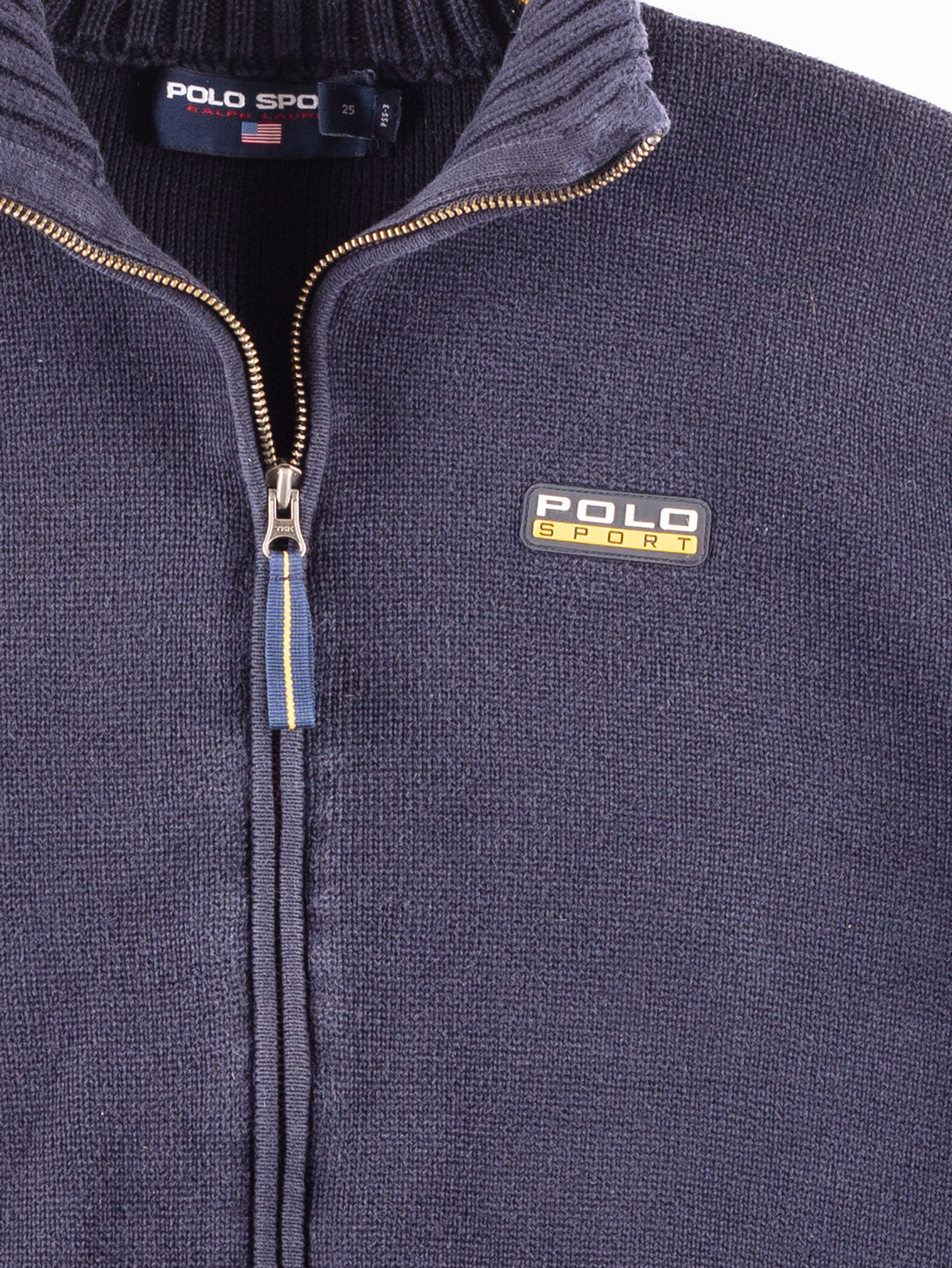 Vintage 90. gadu vīriešu Ralph Lauren džemperis zilā krāsā