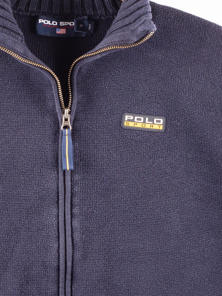 Vintage 90. gadu vīriešu Ralph Lauren džemperis zilā krāsā