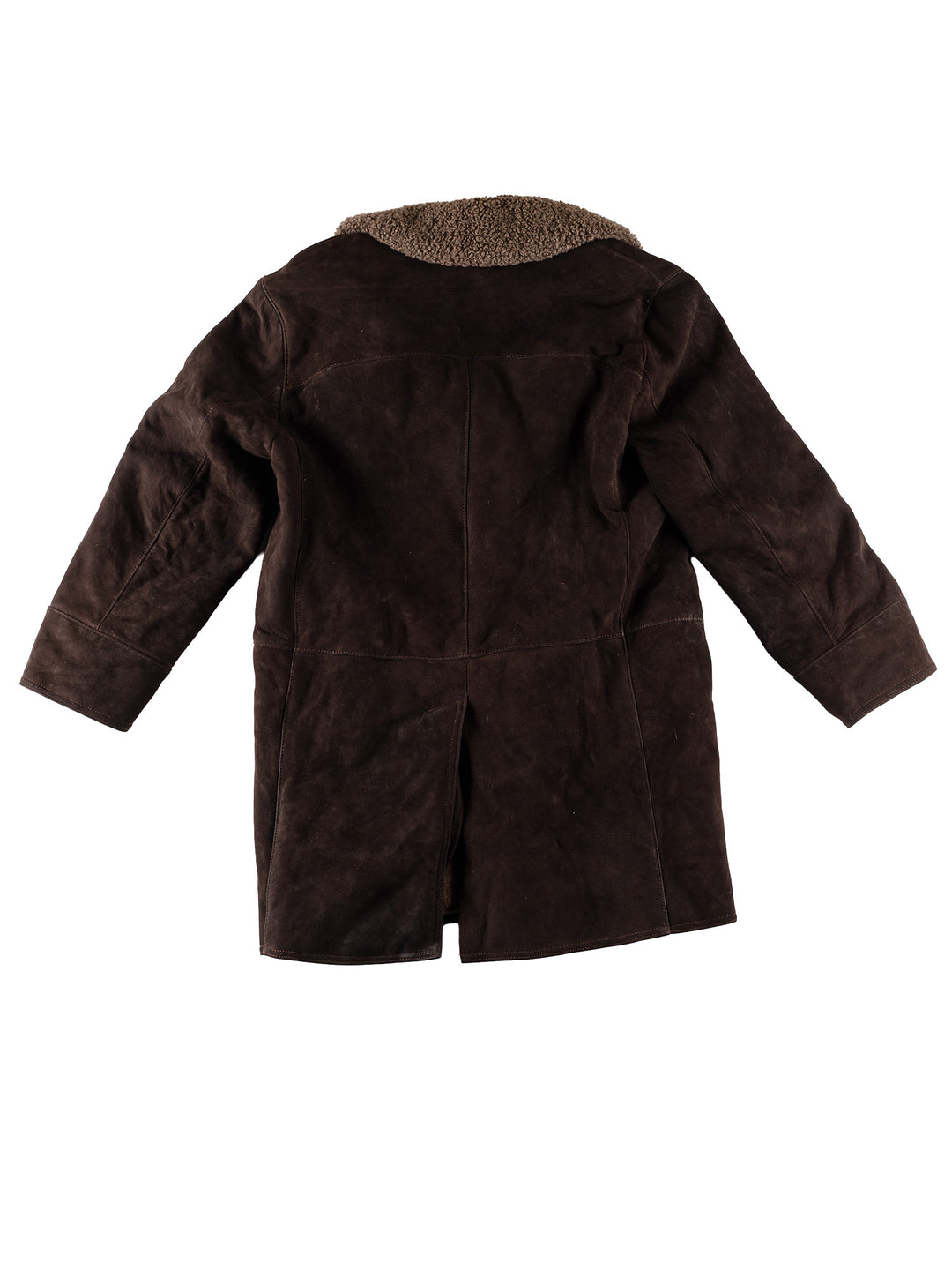 Vintage 70's Men Sheepskin Coat in BrownVN610