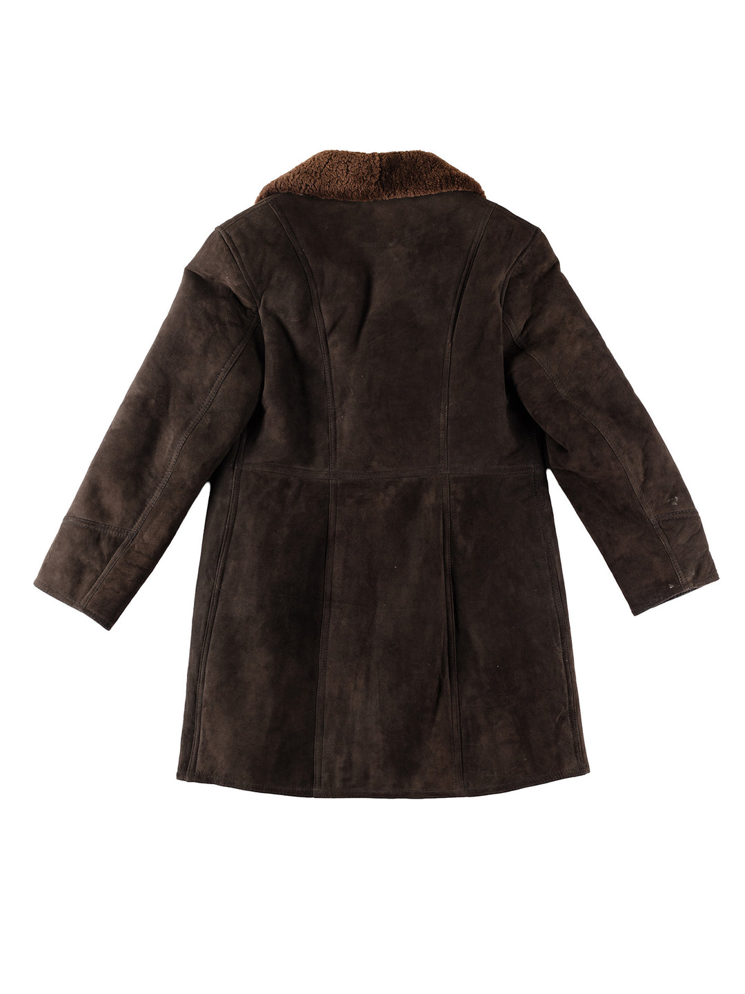 Vintage 70's Men Sheepskin Coat in BrownVN307