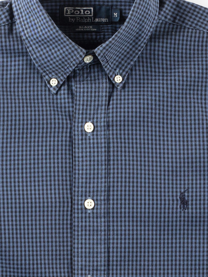 Vintage 2000. gadu vīriešu Ralph Lauren krekls zilā krāsā