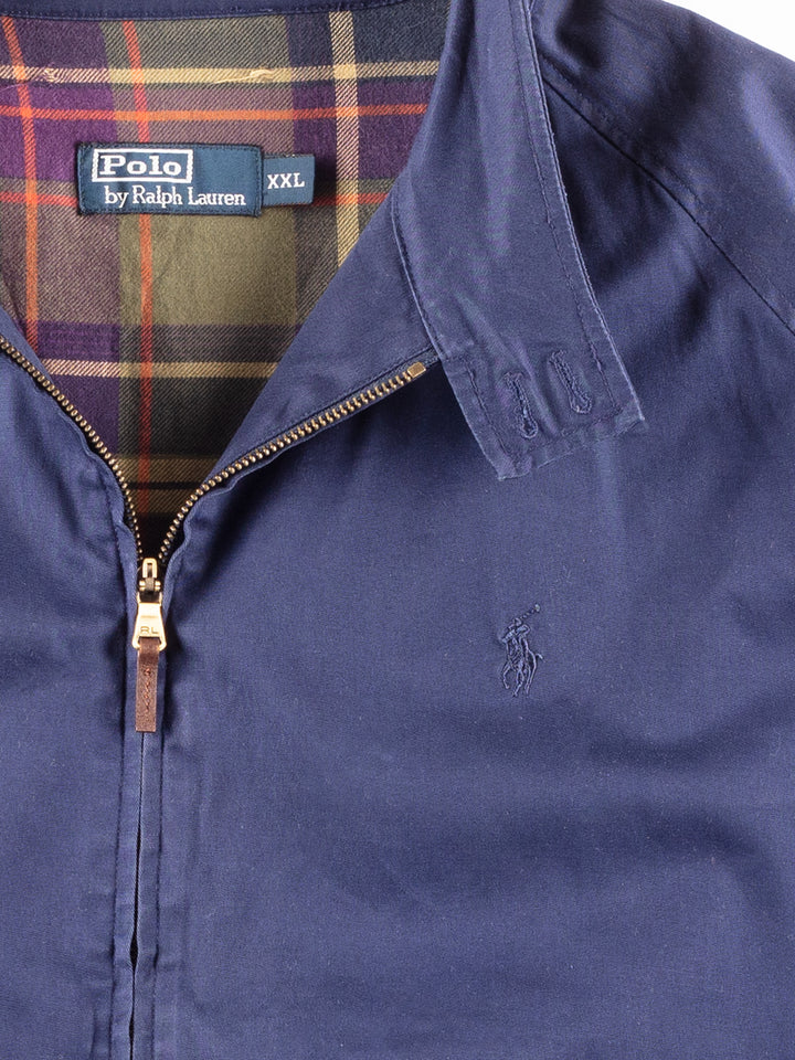 Vintage 2000. gadu vīriešu Ralph Lauren jaka zilā krāsā