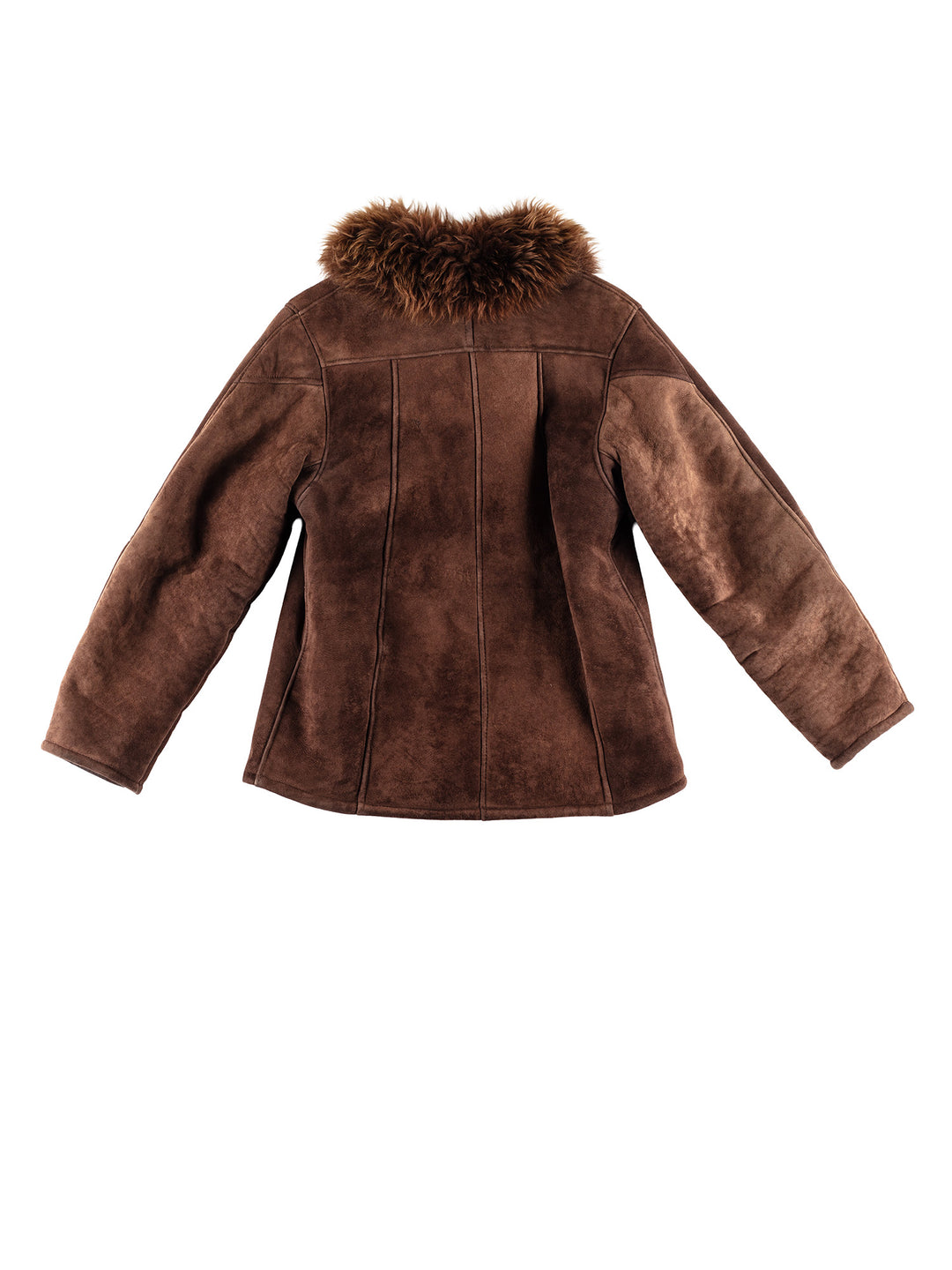 Vintage 70's Women Sheepskin Coat in BrownMN390