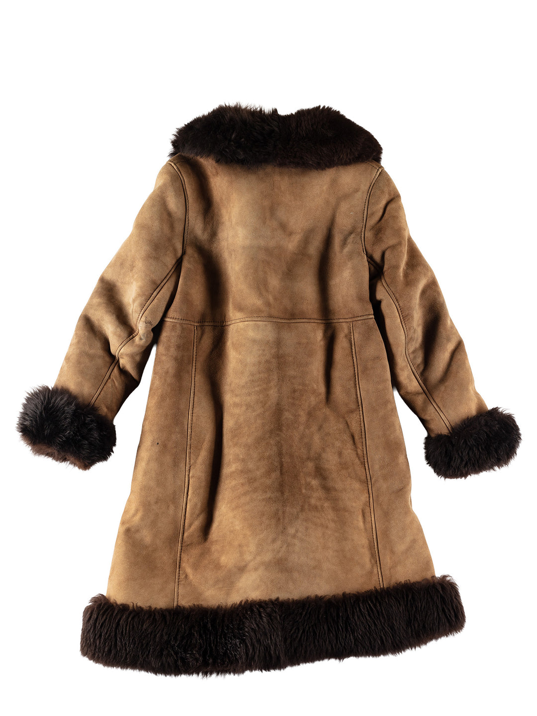 Vintage 70's Women Sheepskin Coat in MN732