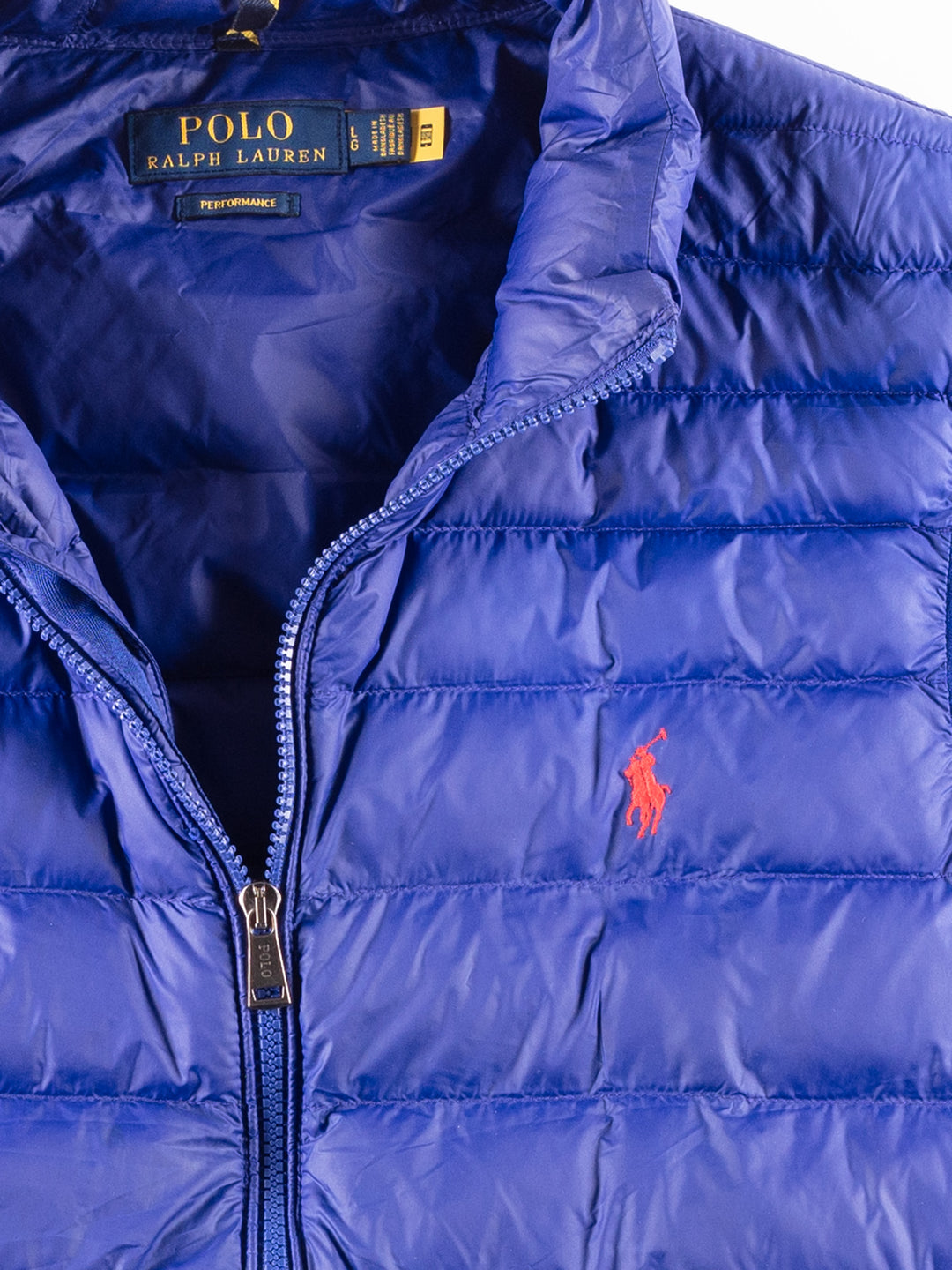 Vintage 2000. gadu vīriešu Ralph Lauren veste zilā krāsā