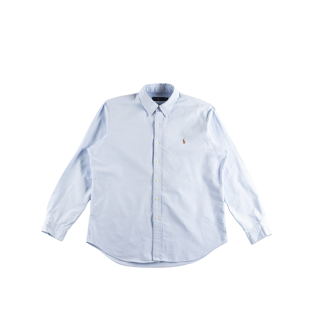 Vintage 2000. gadu vīriešu Ralph Lauren krekls zilā krāsā