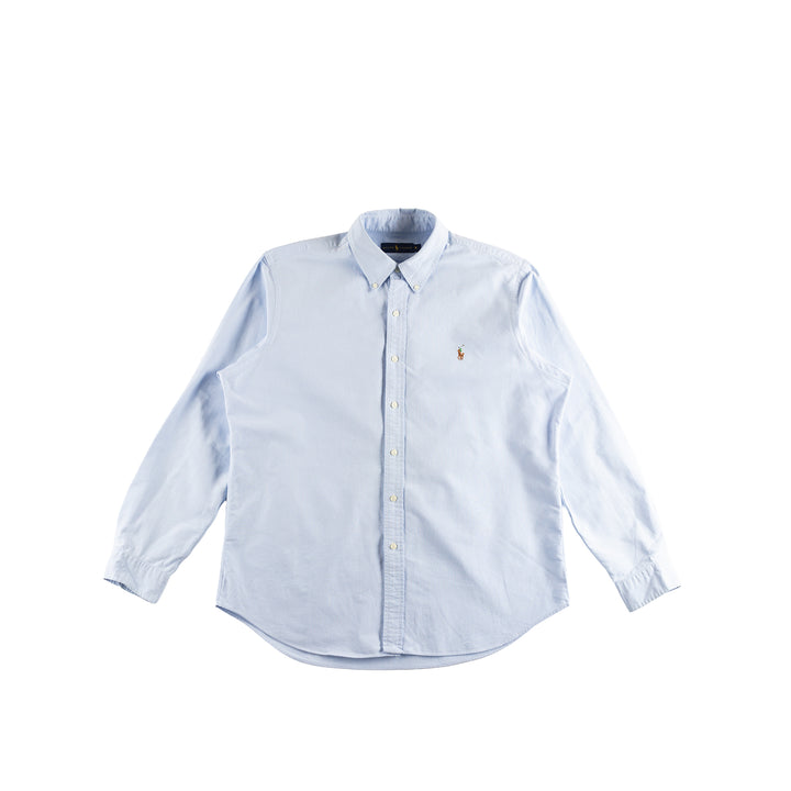 Vintage 2000. gadu vīriešu Ralph Lauren krekls zilā krāsā