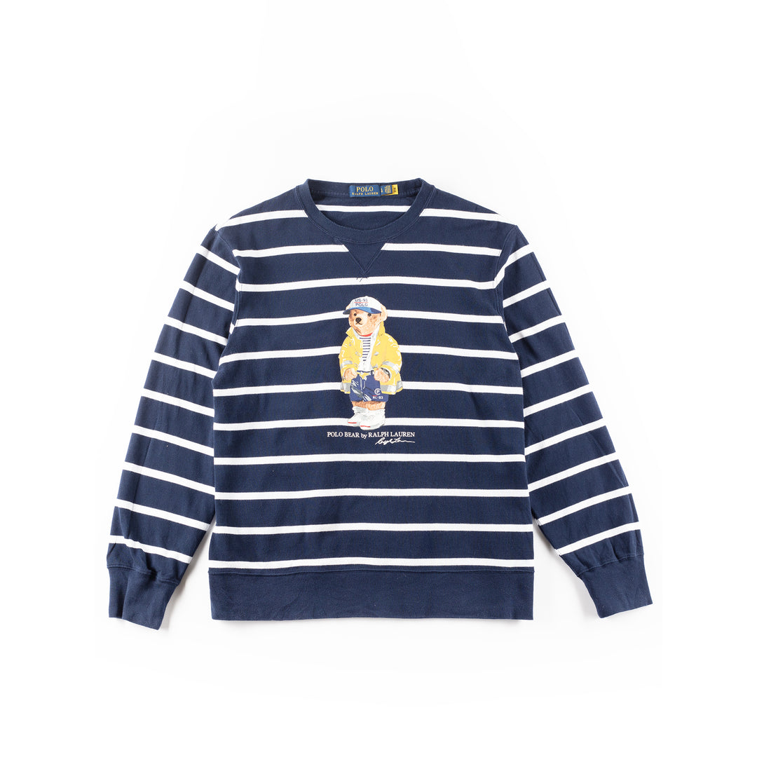 Vintage 00's Men Ralph Lauren Sweatshirt in Blue