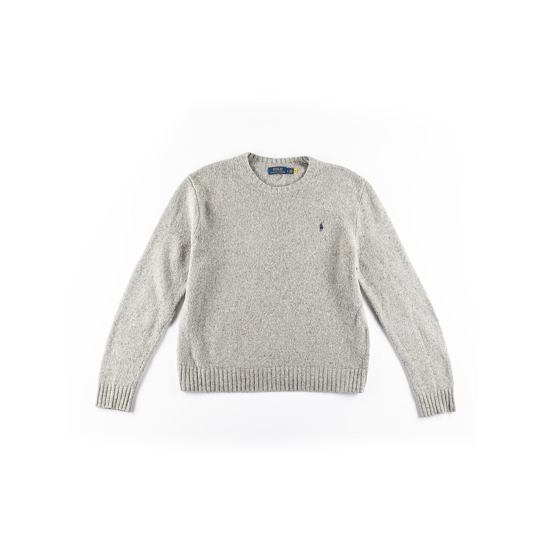 Vintage 00. gadu vīriešu Ralph Lauren džemperis pelēkā krāsā