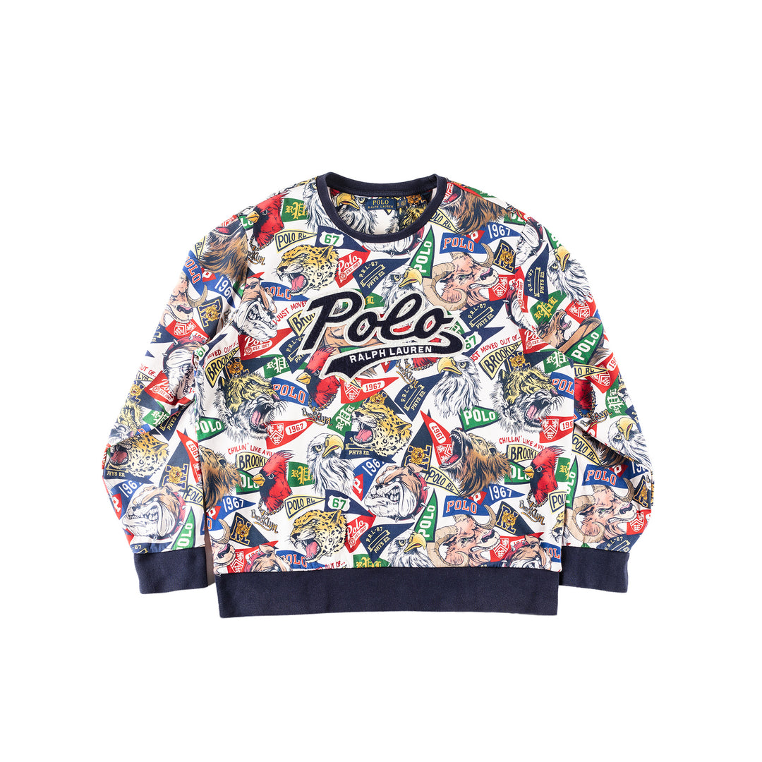 Vintage 00's Men Ralph Lauren Sweatshirt in Multi