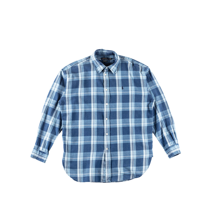 Vintage 00's Men Ralph Lauren Shirt in Blue