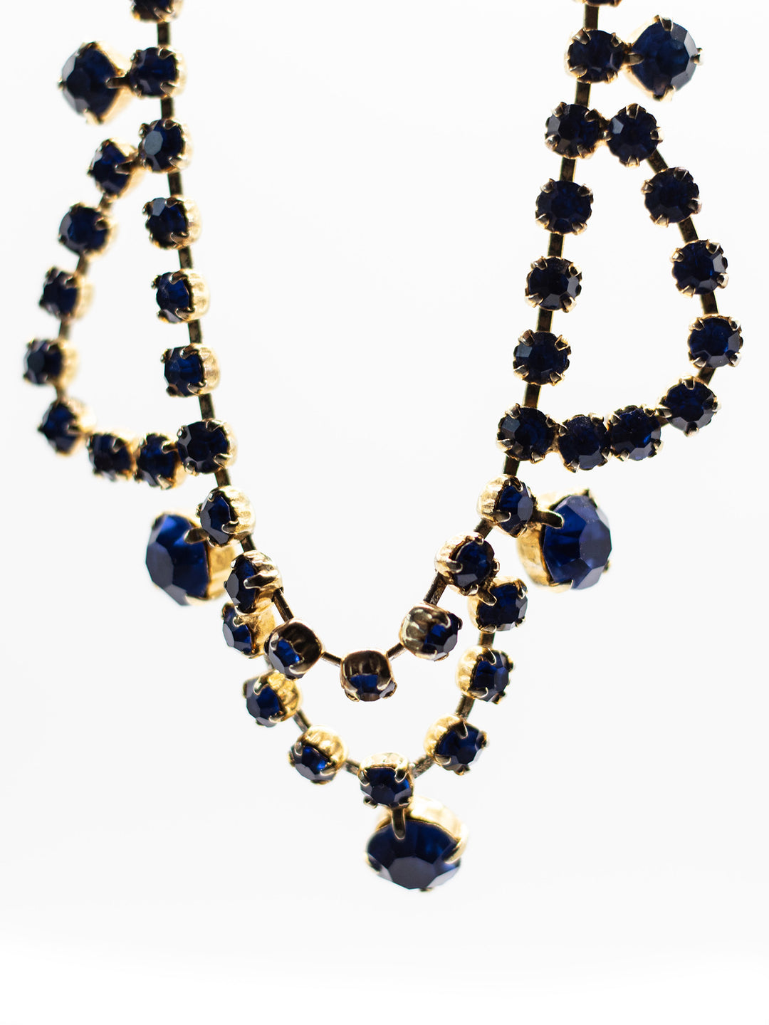 Vintage 50's Necklace in Blue
