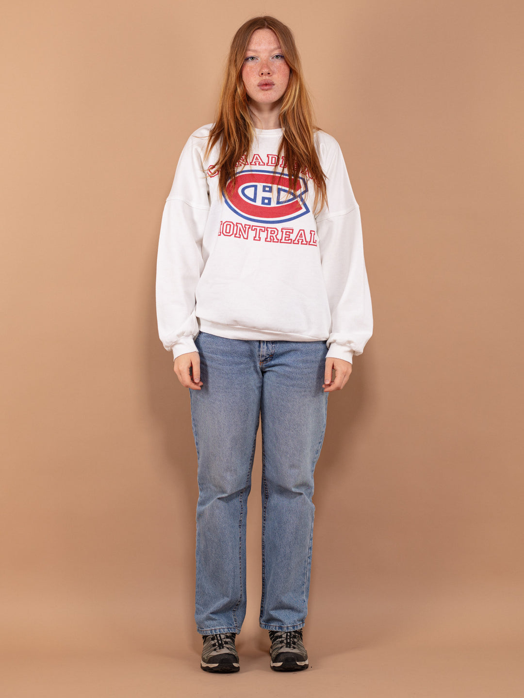 Vintage 90. gadu sporta džemperis ar Montreal Canadiens apdruku