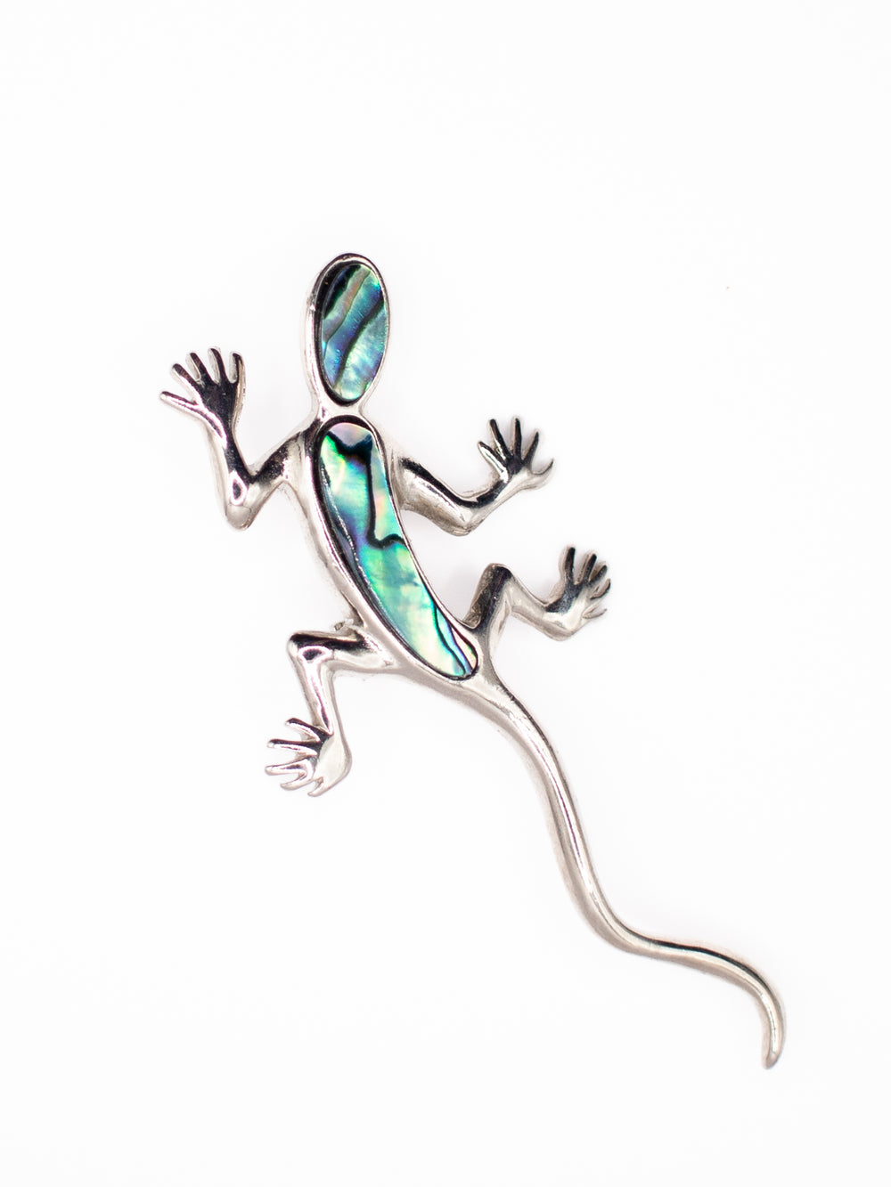 Vintage 80's Brooch in Silver