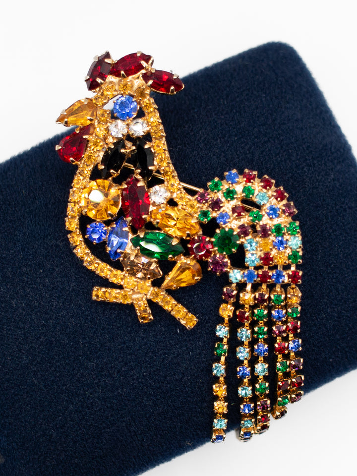 Vintage 50's Brooch in Multi