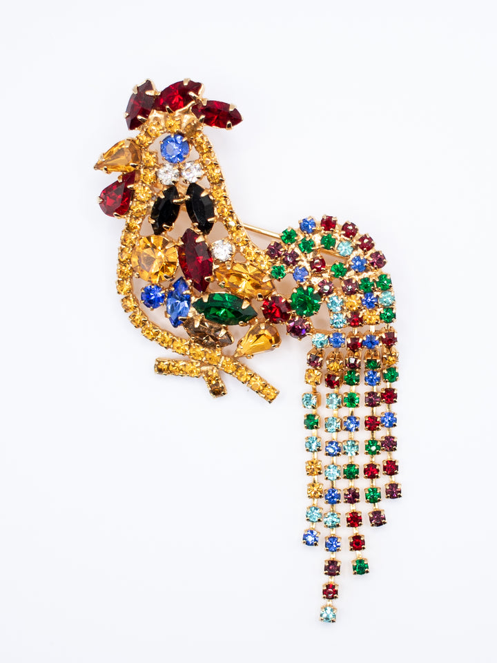 Vintage 50's Brooch in Multi