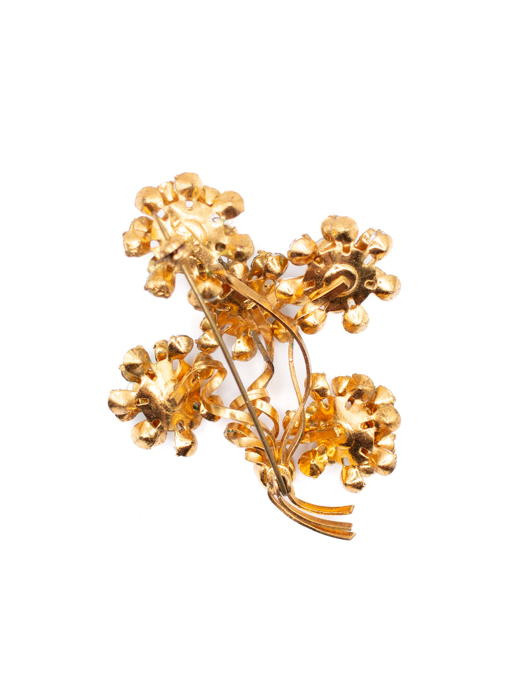 Vintage 50's Brooch in Gold