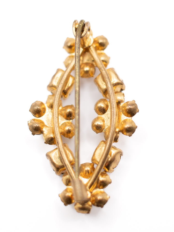Vintage 50's Brooch in Gold