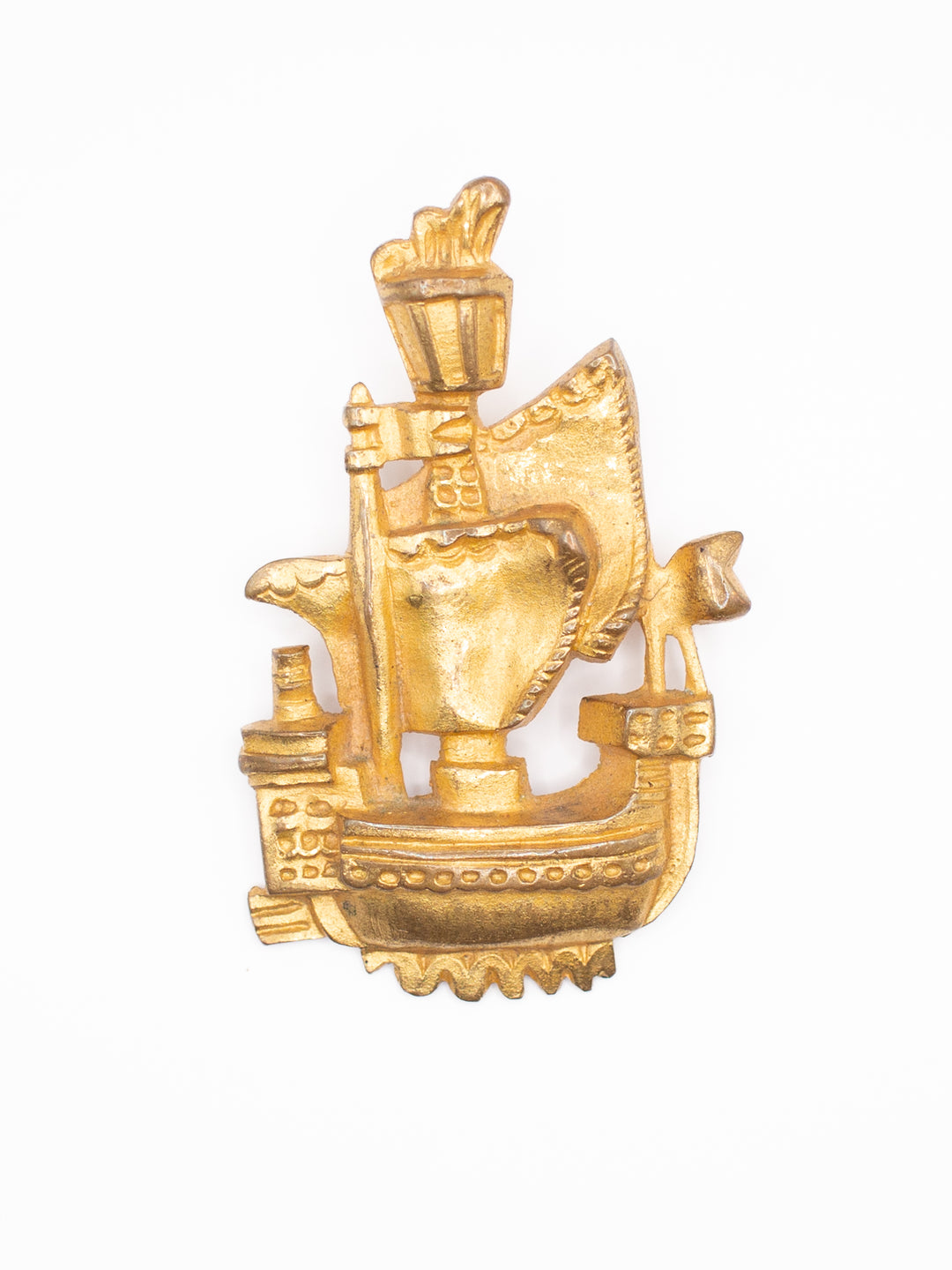 Vintage 60's Brooch in Gold