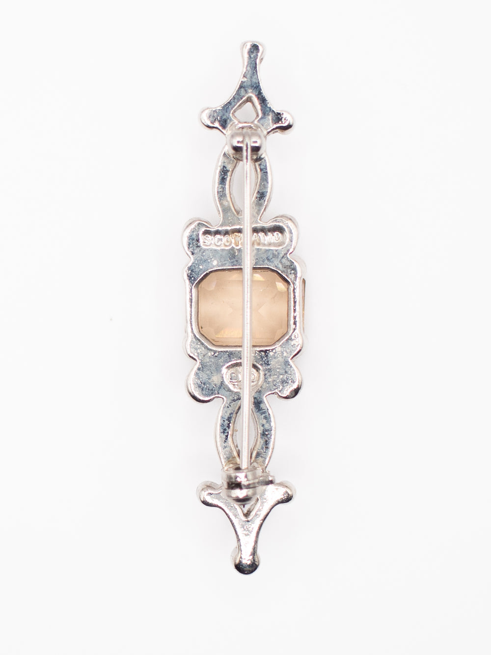 Vintage 70's Brooch in Silver