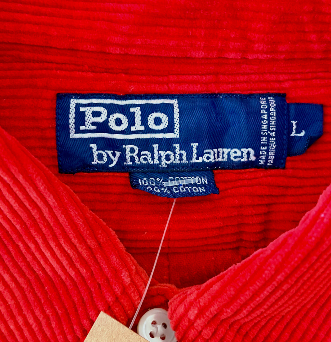 Vintage 00's Men Ralph Lauren Shirt in Red