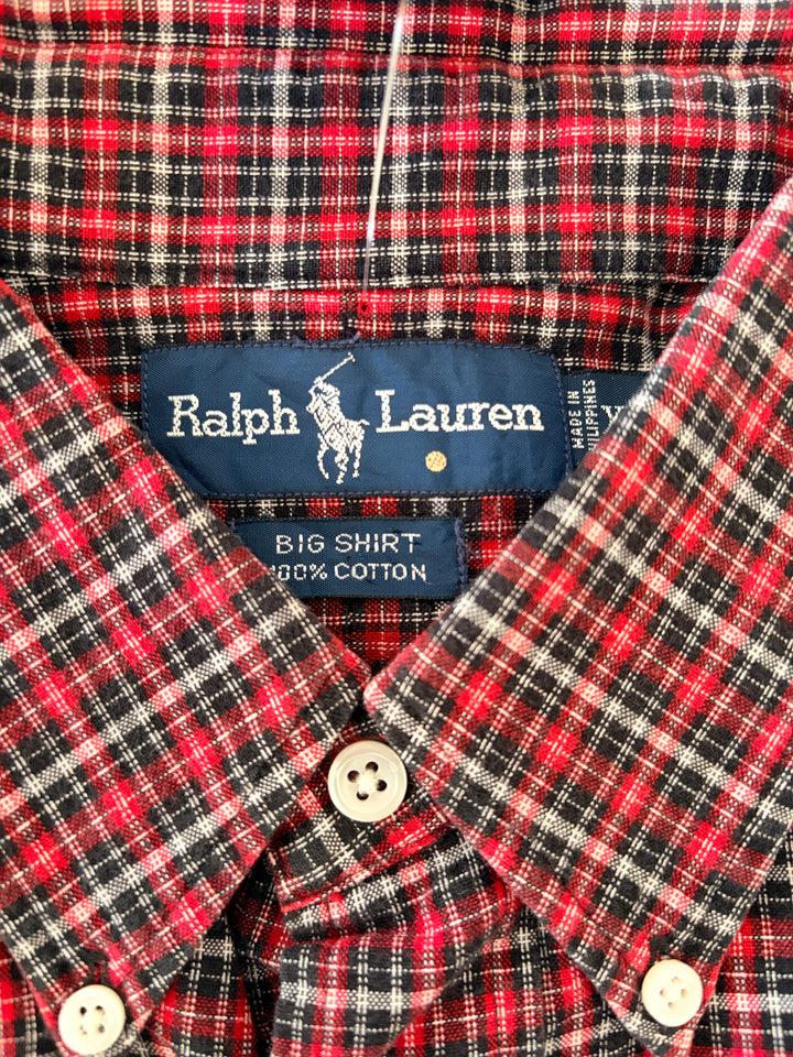 Vintage 00's Men Ralph Lauren Shirt in Red
