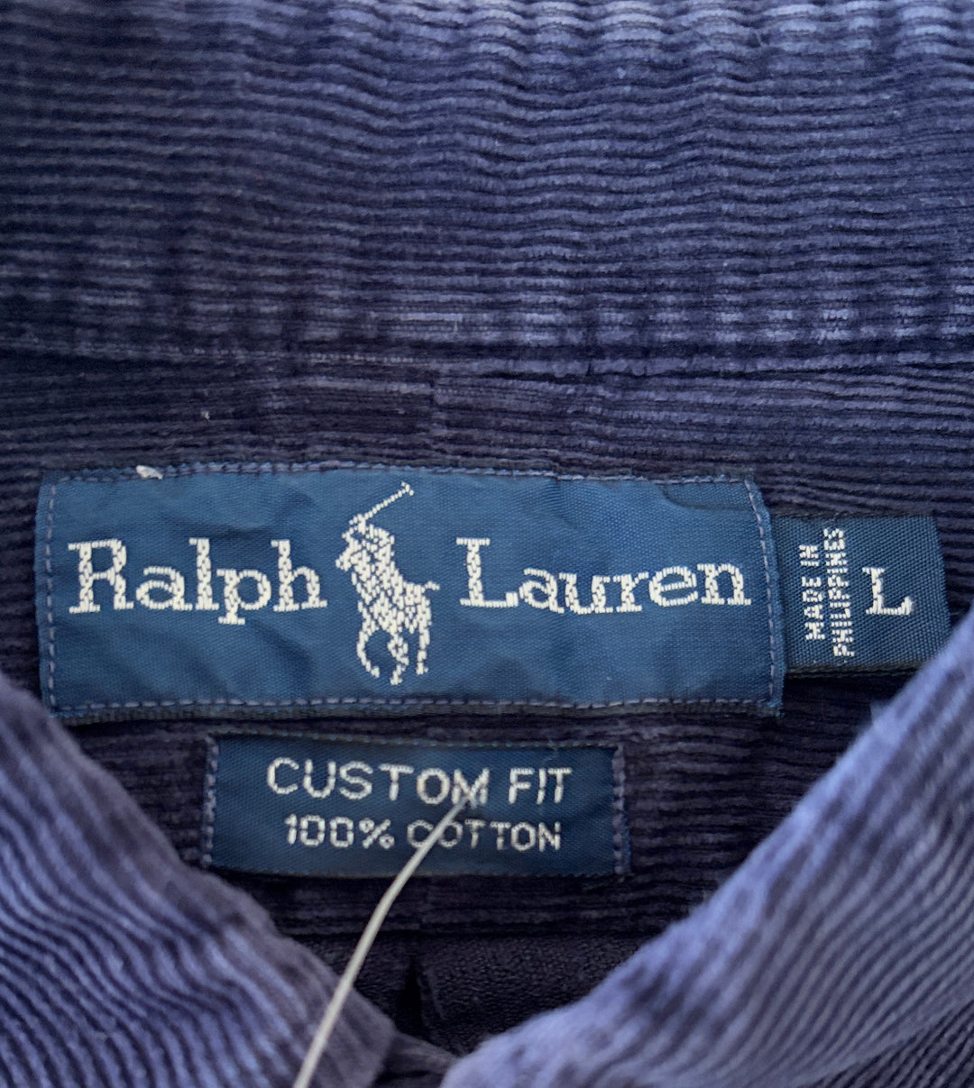 Vintage 00's Men Ralph Lauren Shirt in Blue