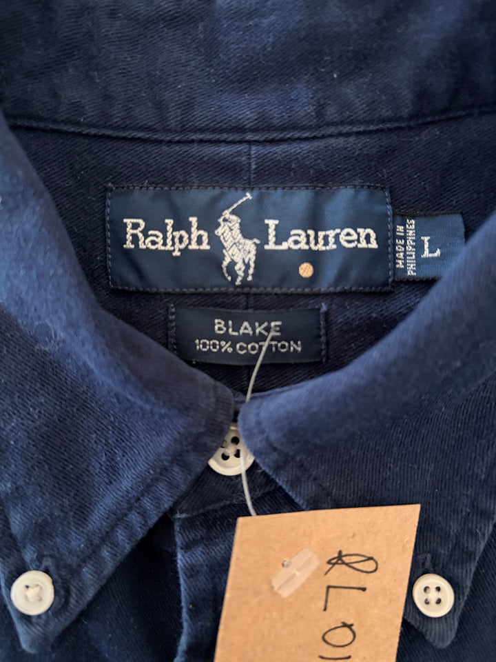 Vintage 00's Men Ralph Lauren Shirt in Blue