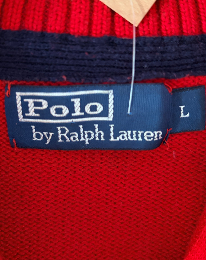 Vintage 00's Men Ralph Lauren Sweater in Red