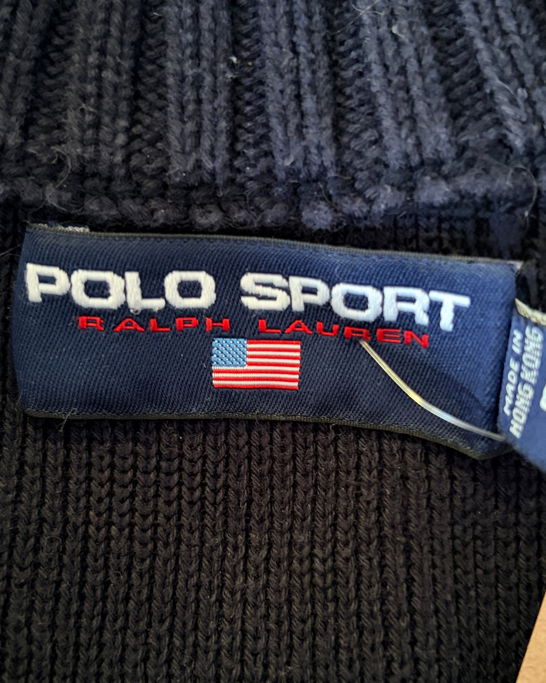 Vintage 90's Men Ralph Lauren Sweater in Blue