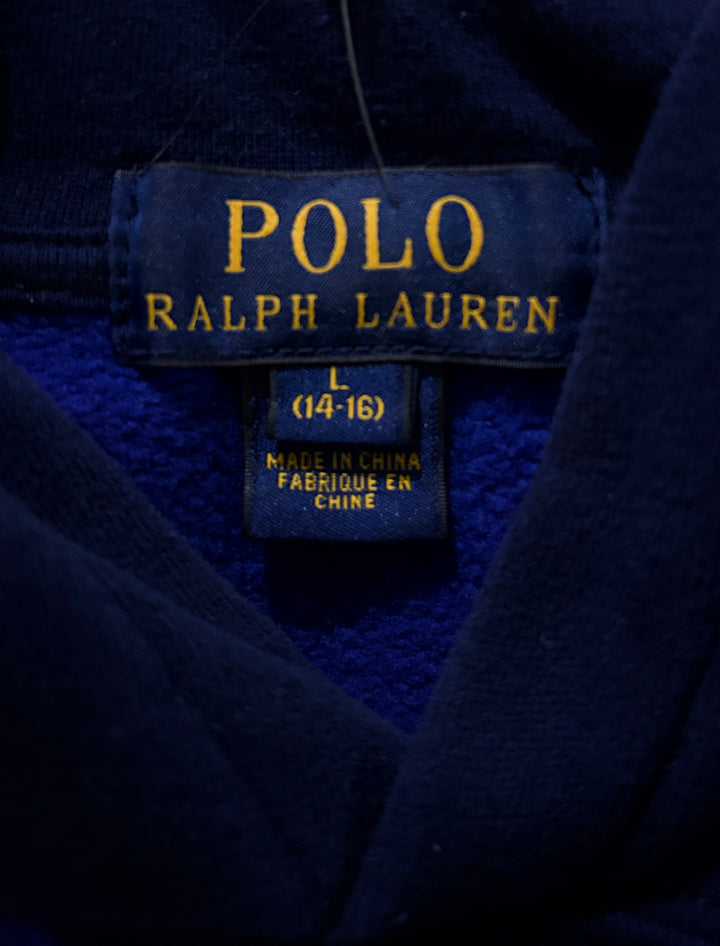 Vintage 00's Men Ralph Lauren Hoodie in Blue