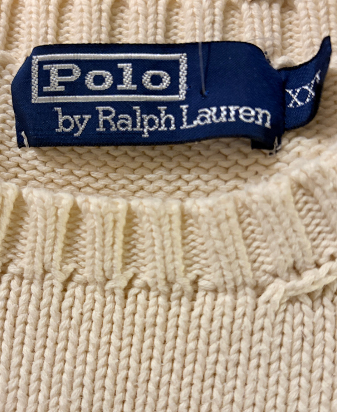 Vintage 00's Ralph Lauren Sweater in White