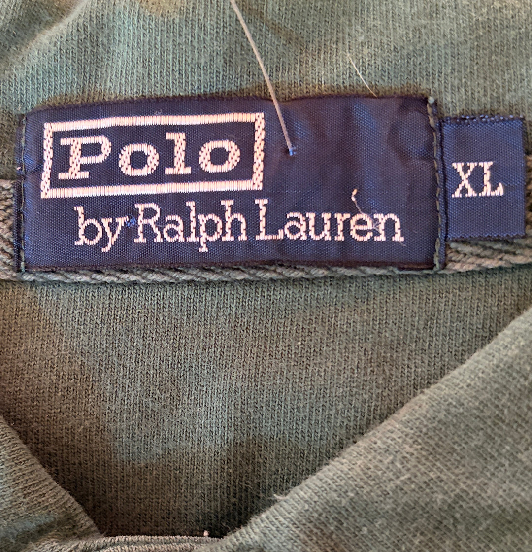 Vintage 90's Men Ralph Lauren Shirt in Green