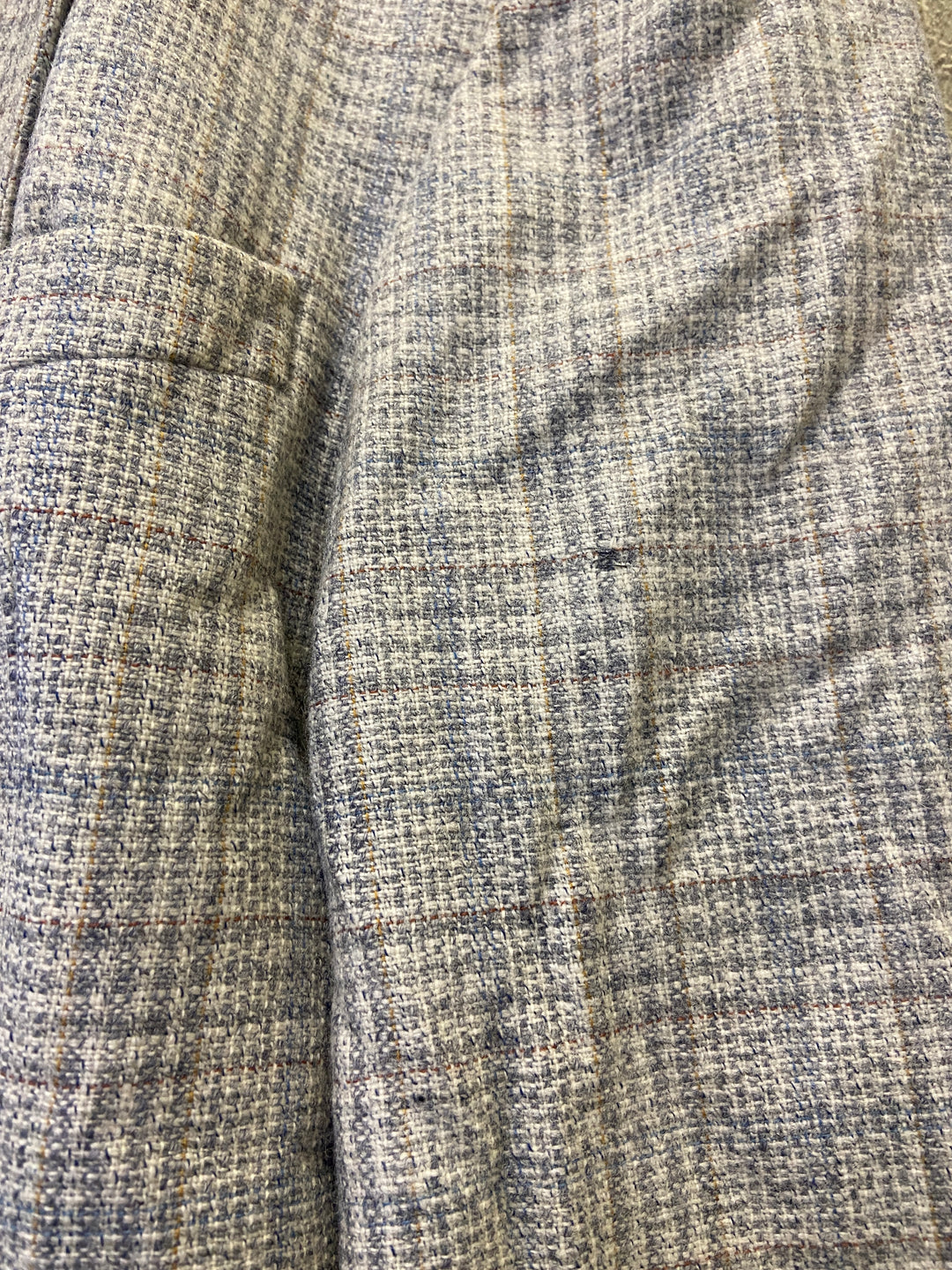 Vintage 90. gadu vīriešu vilnas žakete pelēkā krāsā