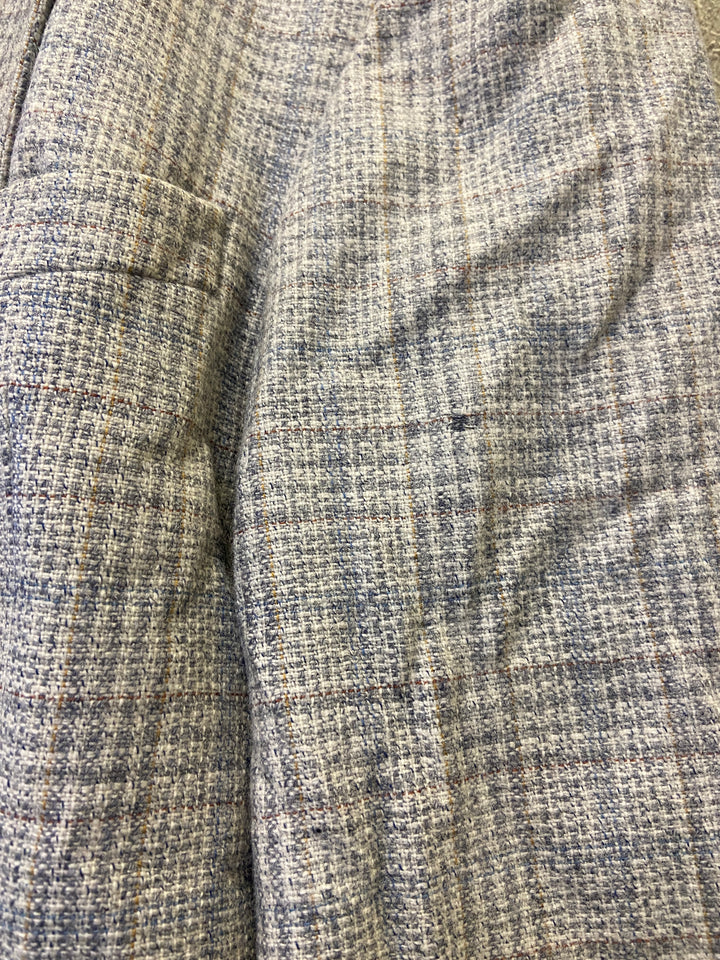 Vintage 90. gadu vīriešu vilnas žakete pelēkā krāsā