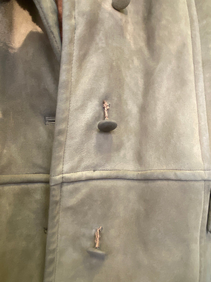 Vintage 70's Women Sheepskin Coat in BeigeA0874