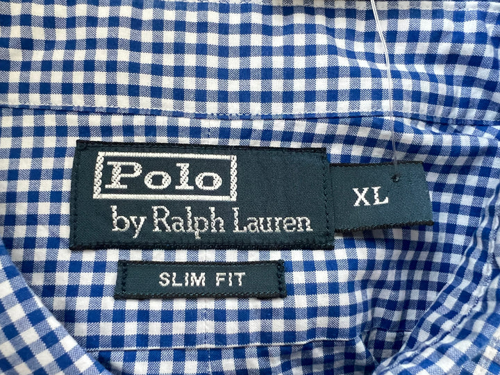 Vintage 00's Men Ralph Lauren Shirt in Blue
