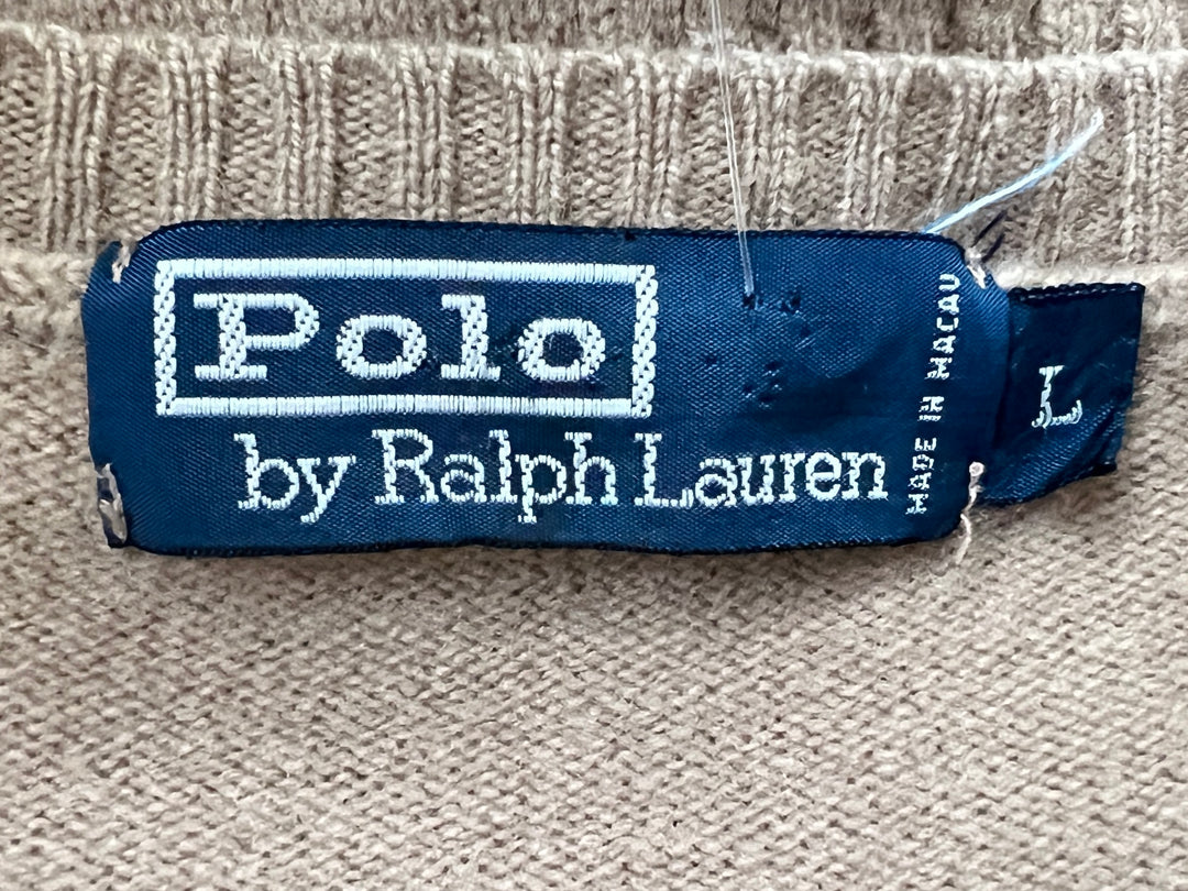 Vintage 00's Men Ralph Lauren Sweater in Beige