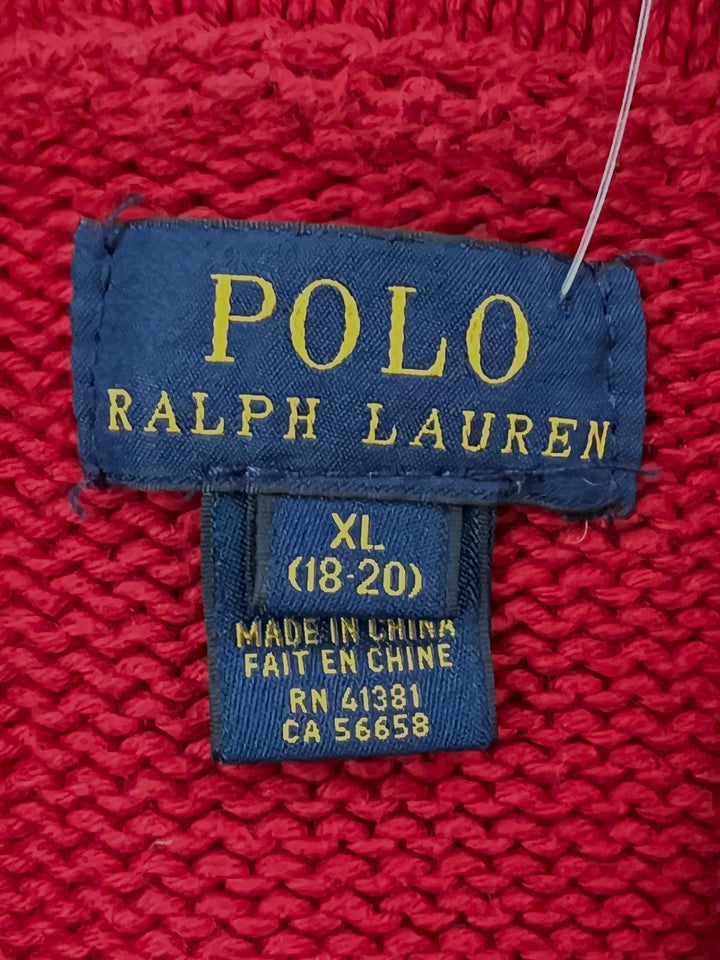 Vintage 00's Men Ralph Lauren Sweater in Red