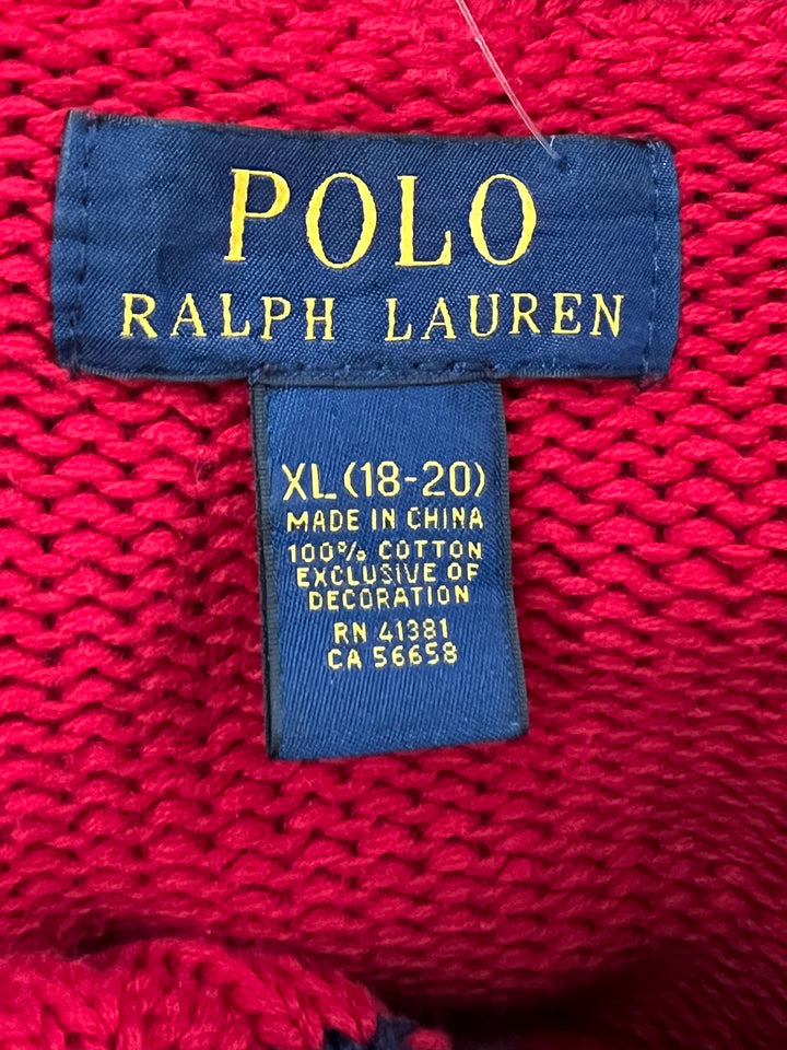 Vintage 00's Men Ralph Lauren Sweater in Red