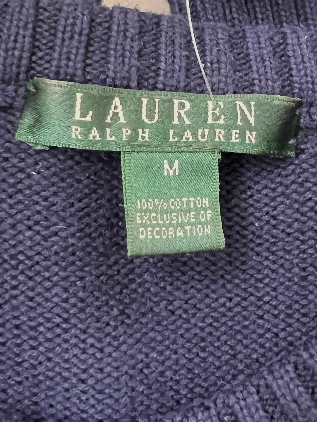 Vintage 00's Ralph Lauren Sweater in Blue