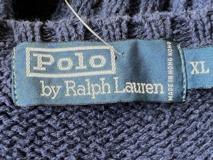 Vintage 90's Men Ralph Lauren Sweater in Blue
