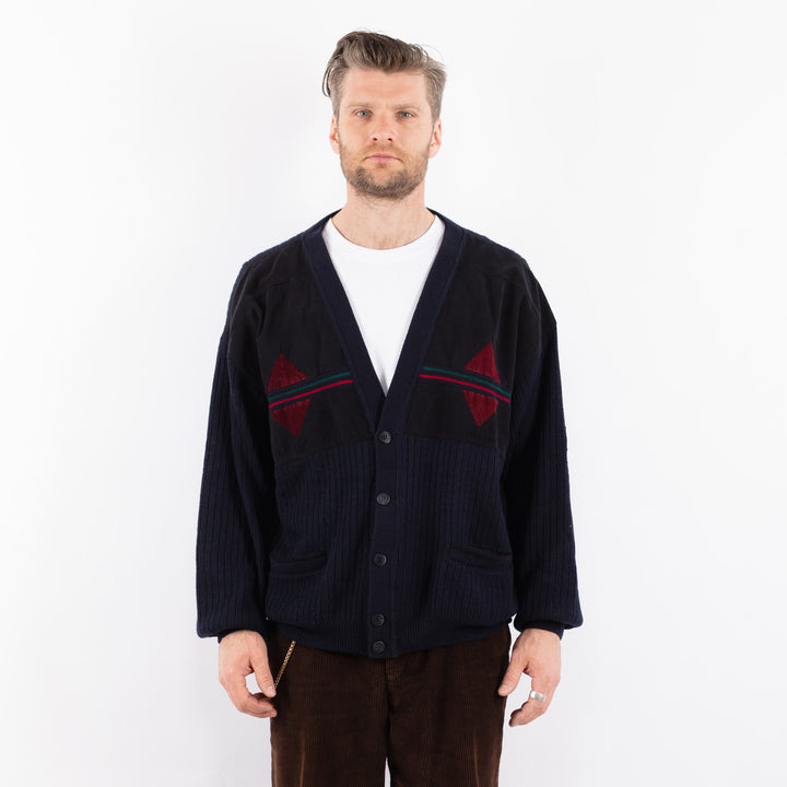 Vintage 90's Men Cardigan in BlueZ1642
