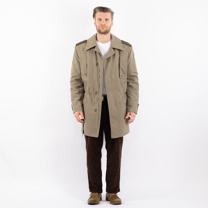 Vintage 80's Men Trench Coat in BeigeZ1651